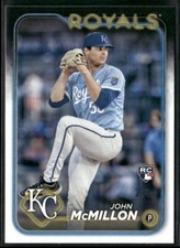2024 Topps Series 2 #571 John McMillon (RC) Kansas City Royals
