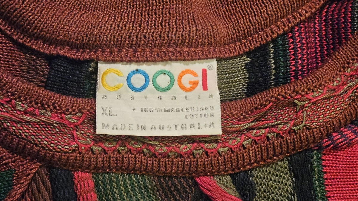 トップス COOGI 3D Knit Sweater XL COOGI 3D knit sweater wool M size black good condition | eBay