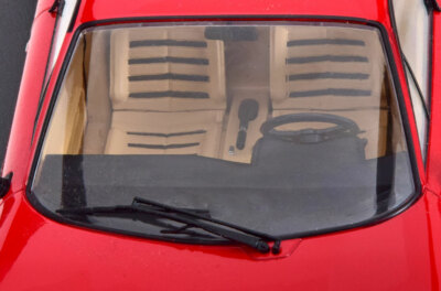 1981 FERRARI 512 BBi BOXER RED 1:18 by KK SCALE MODELS in RESIN