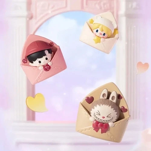 POP BEAN Love Letters Series Mystery Figures Action Cute Toys Birthday Gift Doll - Picture 6 of 6