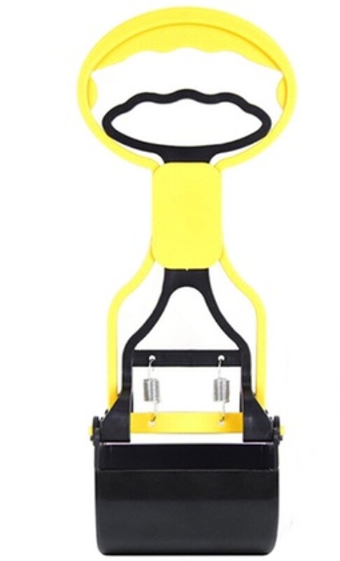 Paletta Raccolta Bisognini Cani E Gatti - Pinza Igienica Portatile Per Pulizia Esterna, Verde