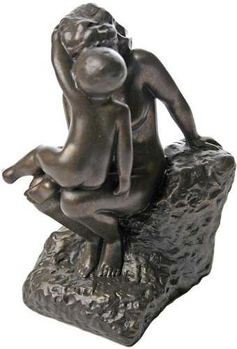 Auguste Rodin Mother with Child Bonded Bronze Sculpture Statue Art Figure New - Picture 2 of 3