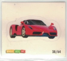 RARE Micro Machines Sticker #38 Ferrari Enzo Red by Magic Box