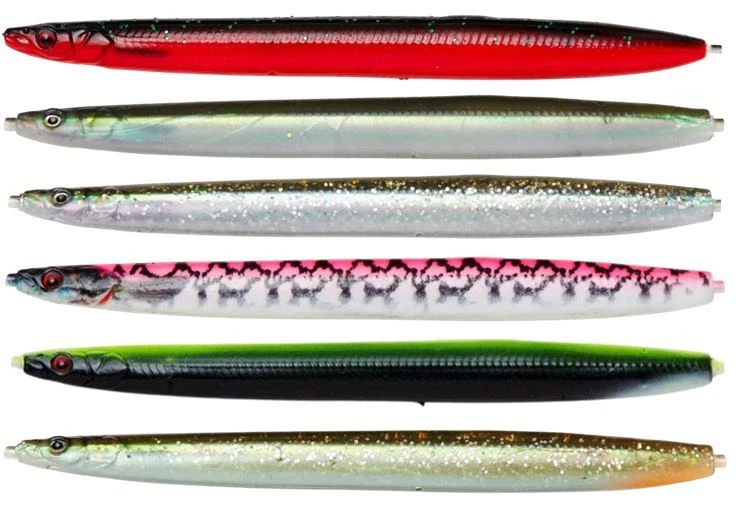 Savage Gear 3D Soft LT Sandeel 12,5cm 20g Line Thru Durchlaufköder Meeresangeln