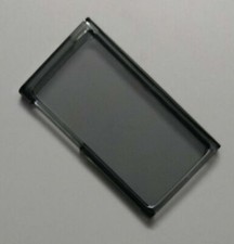 Hard Plastic Crystal Clear case cover for iPod nano 7 7th 8th Generatian Black