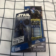 STAR WARS The Clone Wars 2010 CAD BANE Hasbro Action Figure CW13 Sealed