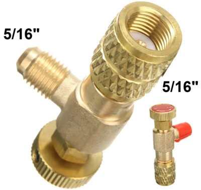 Absperrventil R410A / R32, Klimaanlagen Serviceport, M 5/16 SAE und W 5/16 SAE