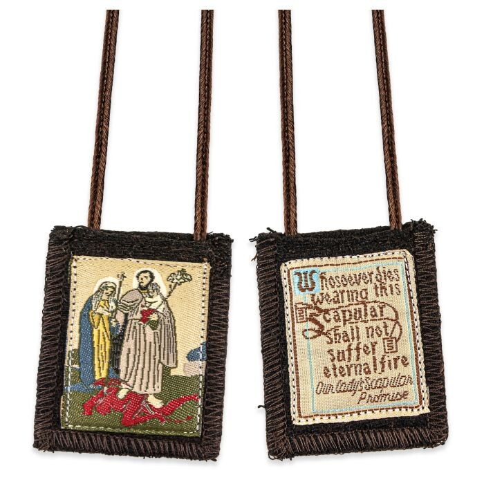 ST. JOSEPH BROWN WOOL SCAPULAR PACKAGED - NEW 1512-977X | eBay