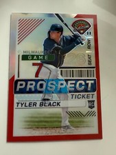TYLER BLACK 2024 Panini Prospect Edition RED HOLO PRIZM RC #111 #'d/199