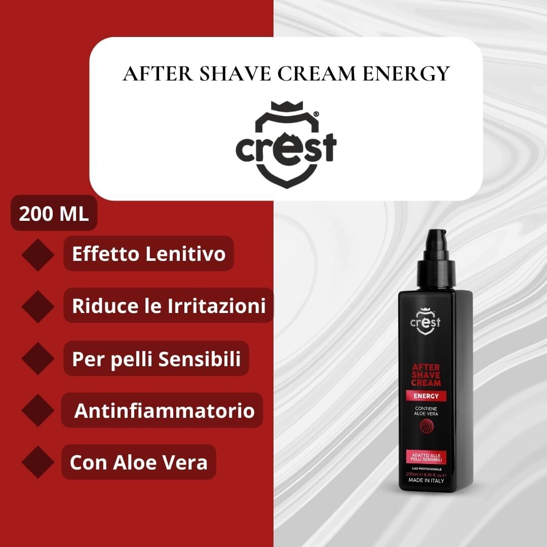 AFTER SHAVE CREAM ENERGY CREST ml 200
