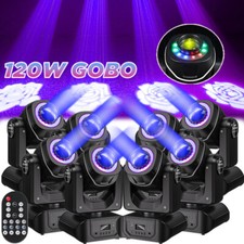 120W RGBW DJ Light Moving Head Stage Lights LED Spot Beam DMX Party Disco Light