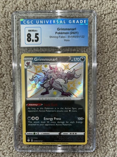 Grimmsnarl graded CGC 8.5 for sale on eBay