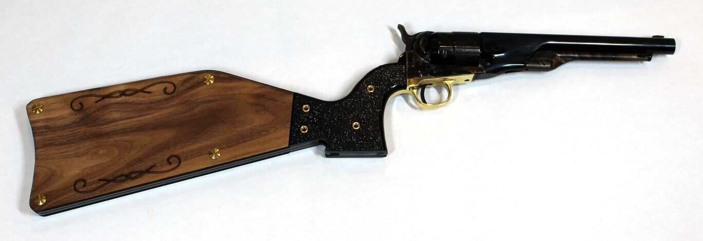 Sold at Auction: Navy Arms M. 1860 Army Black Powder with Accessories