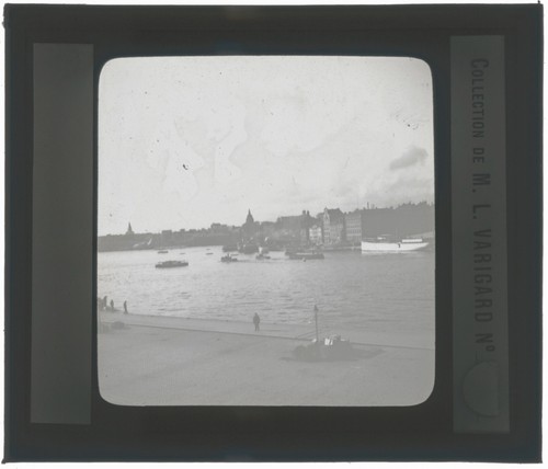 Plaques De Verre - Valras-Plage, Femmes, Chien, Photo Ancienne Plaque De Verre Positif 8 5x10 Cm 2231810560