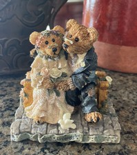 Boyds Bears Vintage Wedding Couple Grenville and Beatrice Best Friends 1993