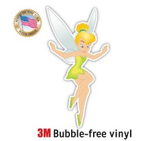 TINKERBELL DECAL STICKER 3M USA MADE TRUCK BIKE HELMET VEHICLE WINDOW WALL CAR