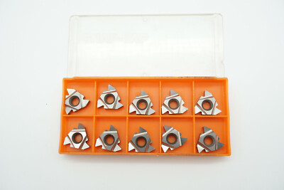 10x Seco Snap-Tap 22ELN60 P30 Wendeschneidplatten zum Gewindedrehen