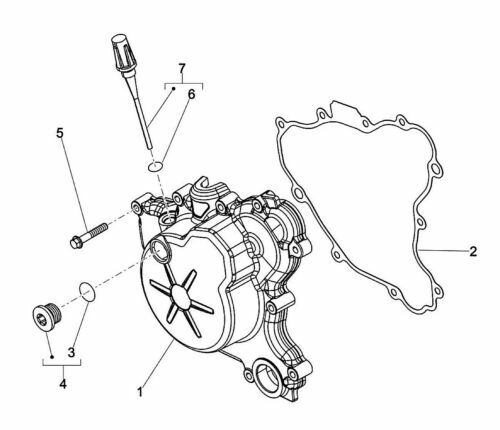 2199 - PISTONE DM 50 PER CILINDRO OLYMPIA PIAGGIO APE 50 TM P FL FL2 Fl3 Rst Mix - Foto 9