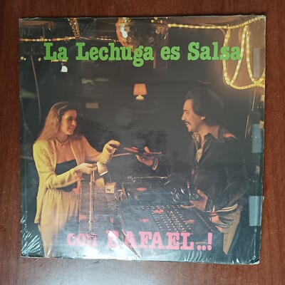 La Lechuga Es Salsa Con Rafael [1980] Vinyl LP Latin Guaguanco Lalo Rodriguez