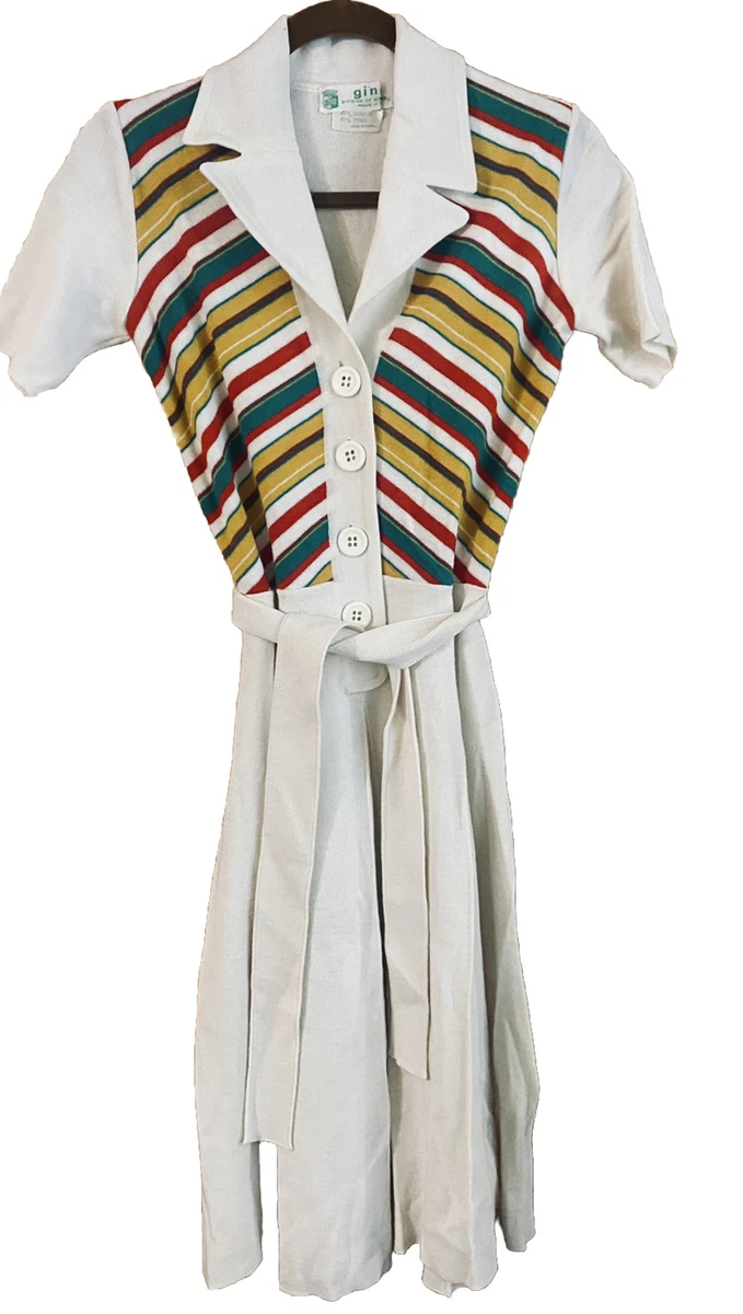 Vintage Dress by Gino Paoli Made in Italy GINA NWOT Wool