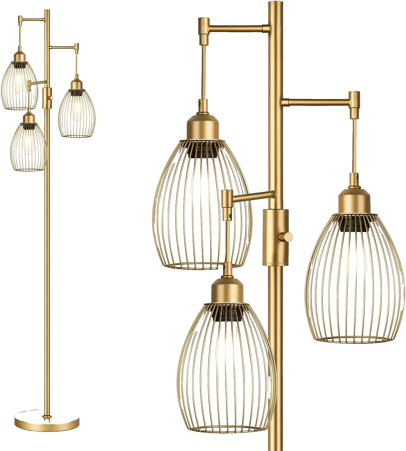 Wooden Corded Industrial Lamps