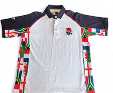 ENGLAND NATIONAL TEAM RUGBY UNION SHIRT JERSEY COTTON TRADERS SIZE L 42"-44"
