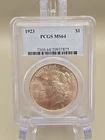 1923 Peace Silver Dollar $1 - PCGS MS64