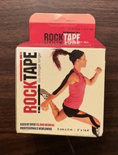 1 RockTape Standard Beige Tape Roll, Kinesiology Sports Recovery, 2" X 16.4' New