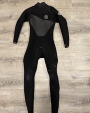 Rip Curl Flashbomb 3/2mm Zip Free Wetsuit Size MT Heatseeker - Full Flash Lining