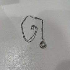 Fancime Moissanit Phönix Neugeburt Sterlingsilber Halskette 