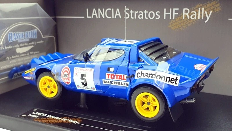 Sun Star 1/18 Scale 4560 - Lancia Stratos HF Rally #5 2nd Tour De Corse 1976 - Image 2 of 4