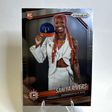 Panini Prizm WNBA 2025 Saniya Rivers Rookie Variation RC #150 Connecticut Sun