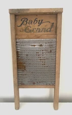 Antique No. 46 Baby Grand Washboard mfg.  by Federal Washboard Co, Chicago IL