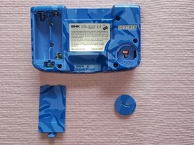 neo geo pocket color console snk camouflage blue tested s1911M