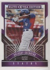 2015 Panini Elite Extra Edition Status Purple Die-Cut /150 Gregory Guerrero 2r8