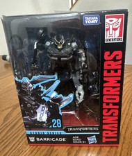 Transformers BARRICADE Studio series 28 Deluxe Class Takara Tomy Black - New