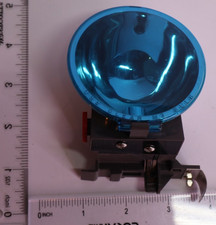 Polaroid Model J-6 Vintage Flash Unit Blue Dome Land Camera