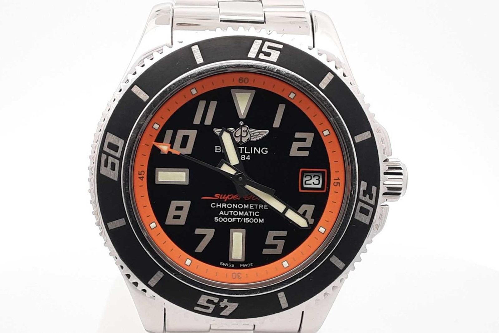 Breitling 42mm Superocean Automatic Stainless Ste… - image 1