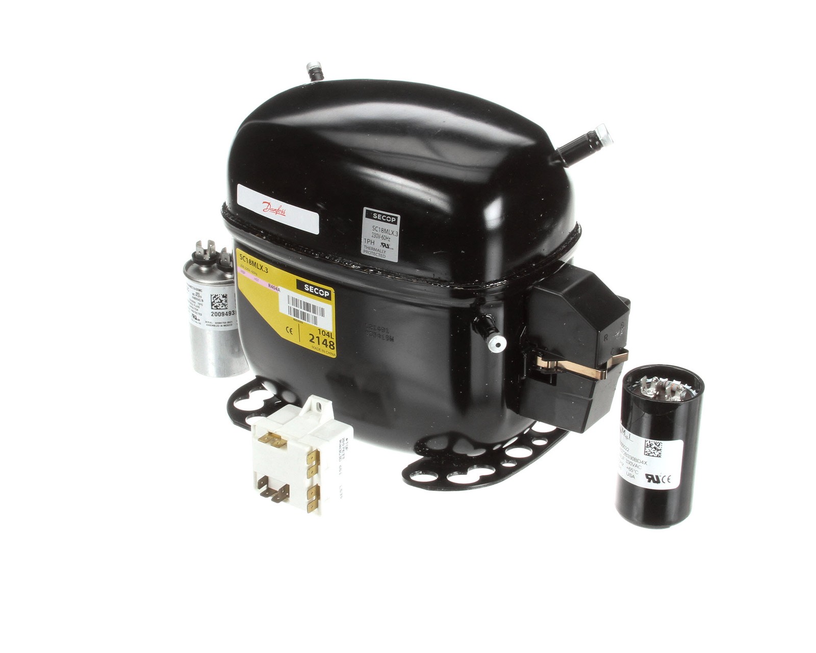 Manitowoc Ice Compressor Assembly 208-230/60/1 7602953 - Free Shipping + Geniune