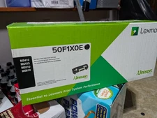 GENUINE LEXMARK EXTRA HIGH YIELD BLACK TONER CARTRIDGE - 50F1X0E