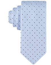 Tommy Hilfiger Men Stefan Classic Square Neat Tie Blue One Size