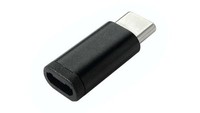 USB Type C M - USB 2.0 Micro B F Black A RS Components