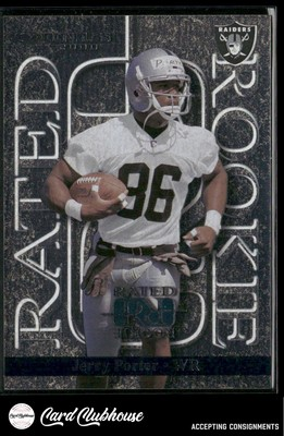 #ad #ad 2000 Donruss Rated Rookies #RR 15 Jerry Porter 2500 $1.99