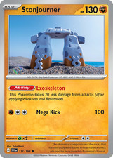 Stonjourner 121/198 Scarlet & Violet Uncommon Pokemon NM/M