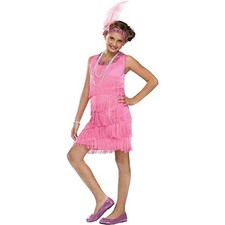 Child 20s Pink Flapper Costume