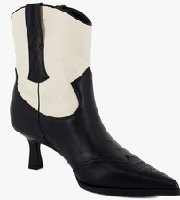 New Circus NY by Sam Edelman Women s Size 7 Yolanda Embroidered Black Vanilla