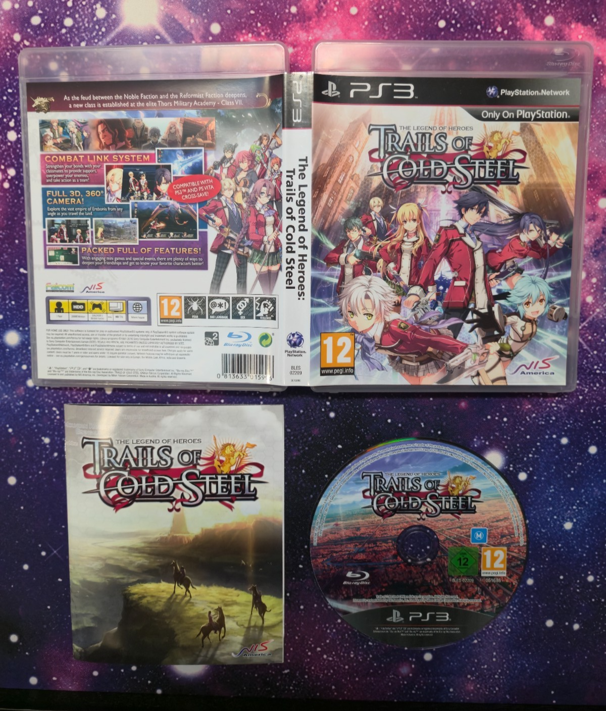 THE LEGEND OF HEROES TRAILS OF COLD STEEL - USED - PLAYSTATION 3 PS3 - UK