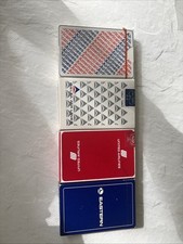 Vintage airline playing cards
