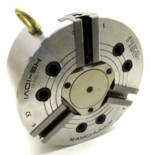 NEW! SAMCHULLY 10" THREE-JAW CNC LATHE POWER CHUCK w/ A2-6 MOUNT - #HS-10VI
