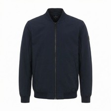 Casamoda Herren Bomberjacke Blouson regular Fit blau 126410070 105